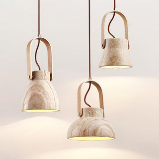 Travertine Nissa Pendant Lamp
