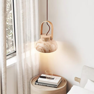 Travertine Nissa Pendant Lamp