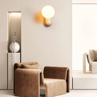 Travertine Origo Wall Lamp