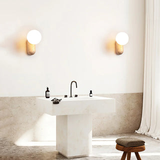 Travertine Origo Wall Lamp