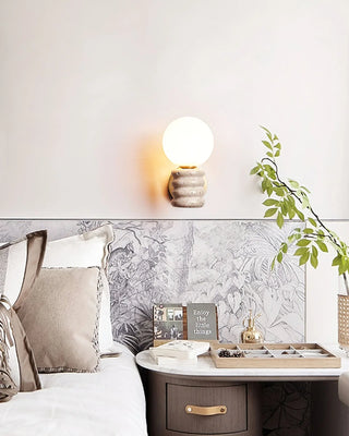 Travertine Romus Wall Lamp