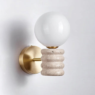 Travertine Romus Wall Lamp