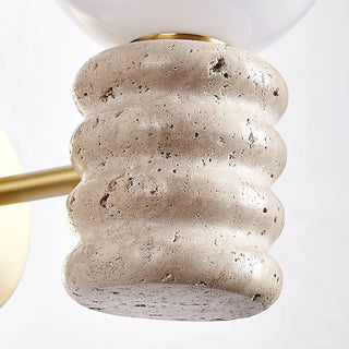 Travertine Romus Wall Lamp