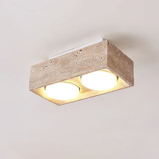 Travertine Sky Hole Ceiling Lamp