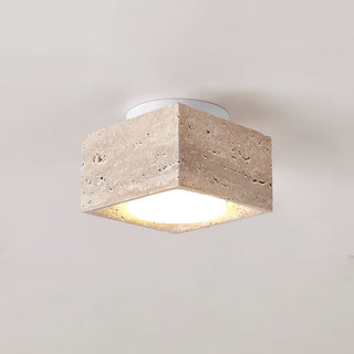 Travertine Sky Hole Ceiling Lamp