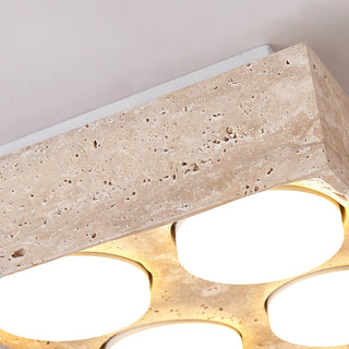 Travertine Sky Hole Ceiling Lamp