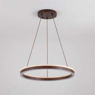 Travertine Solaro Round Chandelier