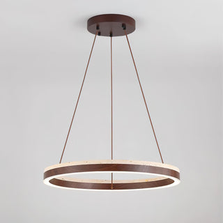 Travertine Solaro Round Chandelier