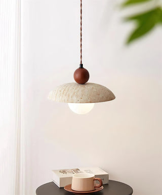 Travertine Soluna Pendant Light