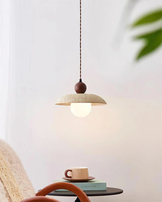 Travertine Soluna Pendant Light