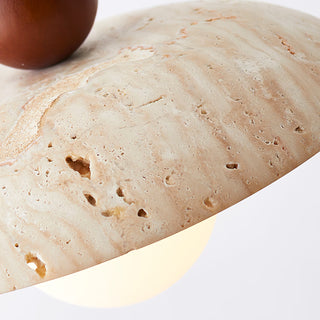 Travertine Soluna Pendant Light