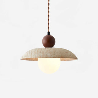 Travertine Soluna Pendant Light