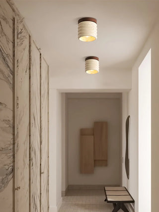 Travertine Vaarnii Ceiling Lamp