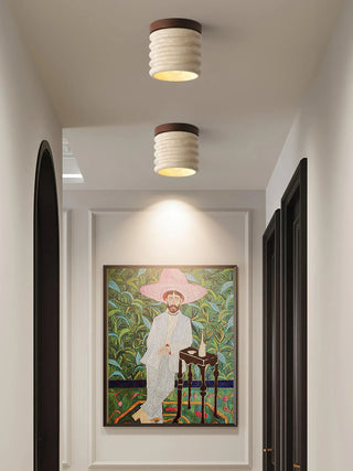 Travertine Vaarnii Ceiling Lamp