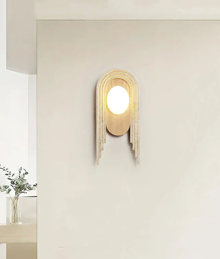 Travertine Vima Wall Light