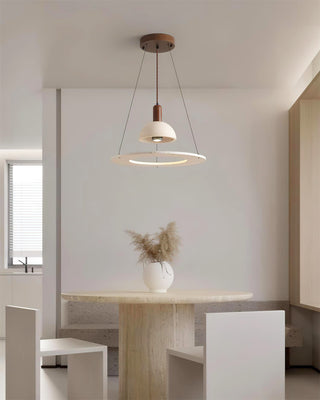 Travertine Vistara Geometric Pendant Lamp