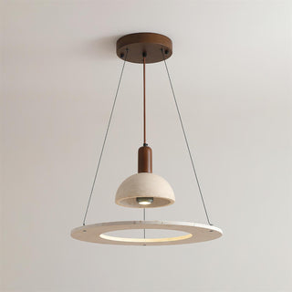 Travertine Vistara Geometric Pendant Lamp