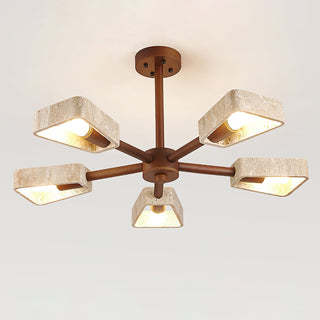 Travertone Geometry Elementa Chandelier