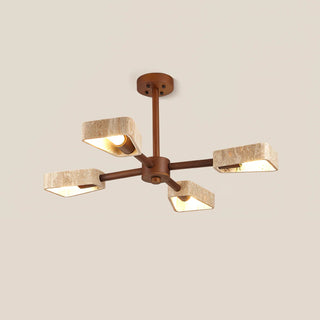 Travertone Geometry Elementa Chandelier