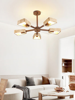 Travertone Geometry Elementa Chandelier