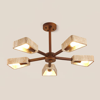 Travertone Geometry Elementa Chandelier