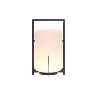 Twilight Lantern Glass Outdoor Table Lamp