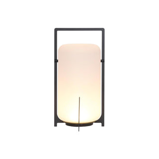 Twilight Lantern Glass Outdoor Table Lamp