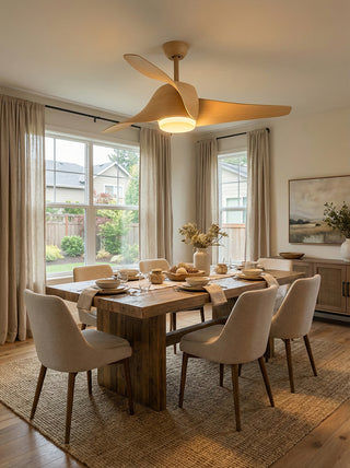 Verdantia Aero Three Blade Ceiling Fan Light