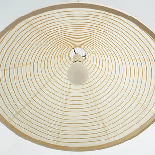 Washi Paper Hat Pendant Lamp