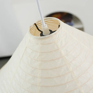 Washi Paper Hat Pendant Lamp