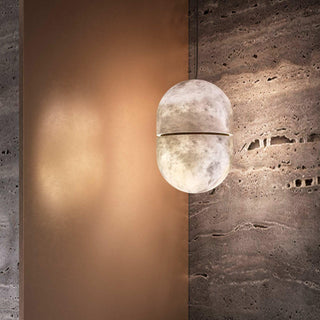 YUM Pendant Light. Pendant lamp - YUM - Atelier-alain-ellouz. Light white Atelier Alain Ellouz YUM.Alabaster Yum Pendant.