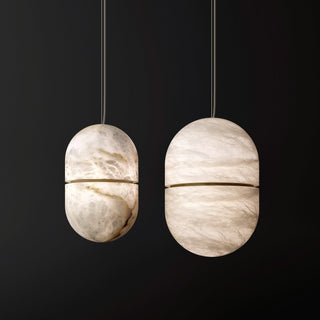 YUM Pendant Light. Pendant lamp - YUM - Atelier-alain-ellouz. Light white Atelier Alain Ellouz YUM.Alabaster Yum Pendant.