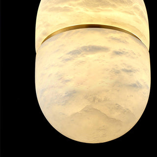 YUM Pendant Light. Pendant lamp - YUM - Atelier-alain-ellouz. Light white Atelier Alain Ellouz YUM.Alabaster Yum Pendant.