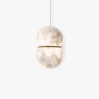 YUM Pendant Light. Pendant lamp - YUM - Atelier-alain-ellouz. Light white Atelier Alain Ellouz YUM.Alabaster Yum Pendant.