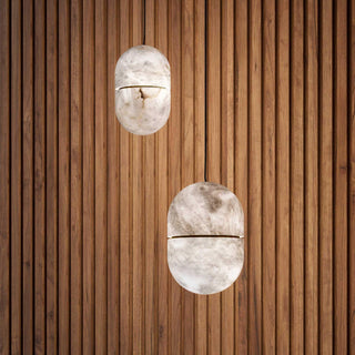 YUM Pendant Light. Pendant lamp - YUM - Atelier-alain-ellouz. Light white Atelier Alain Ellouz YUM.Alabaster Yum Pendant.