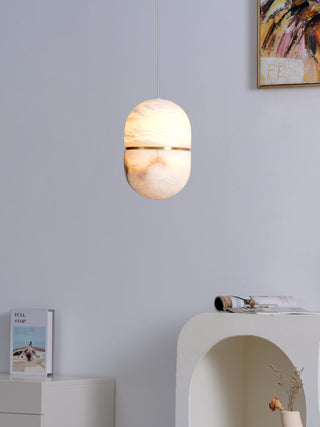 YUM Pendant Light. Pendant lamp - YUM - Atelier-alain-ellouz. Light white Atelier Alain Ellouz YUM.Alabaster Yum Pendant.