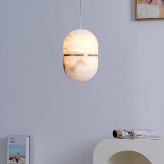 YUM Pendant Light. Pendant lamp - YUM - Atelier-alain-ellouz. Light white Atelier Alain Ellouz YUM.Alabaster Yum Pendant.