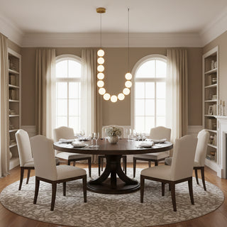 Acrylic Pearl Necklace Chandelier