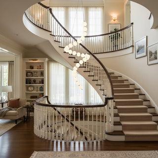 Acrylic Pearl Necklace Chandelier