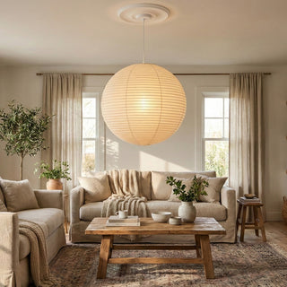 Spherical A Series Paper Pendant Light