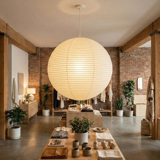 Spherical A Series Paper Pendant Light