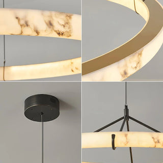 Alabaster-Aura-Circular-Chandelier-Vidirlighting4_9 - Vidirlighting