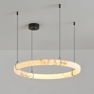 Alabaster-Aura-Circular-Chandelier-Vidirlighting4_2 - Vidirlighting