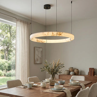 Alabaster-Aura-Circular-Chandelier-Vidirlighting3_9 - Vidirlighting