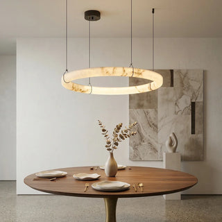 Alabaster-Aura-Circular-Chandelier-Vidirlighting3_5 - Vidirlighting