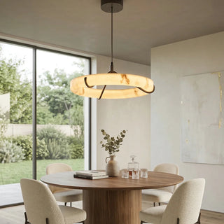 Alabaster-Aura-Circular-Chandelier-Vidirlighting3_11 - Vidirlighting