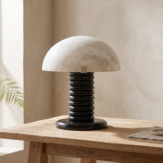 Alabaster Ben Swildens Modern Table Lamp