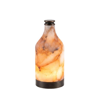 Alabaster Bottle Table Lamp