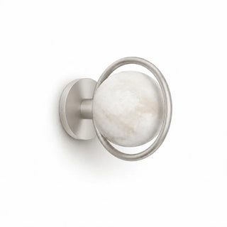 Alabaster Celestial Ring Globe Wall Lamp