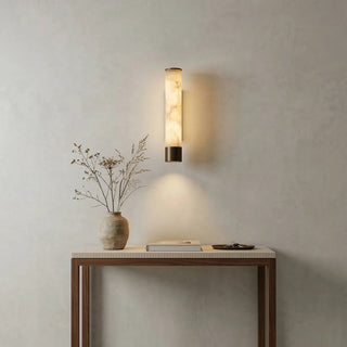 Alabaster Elara Cylindrical Wall Lamp - Vidirlighting
